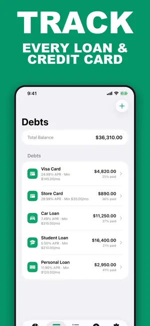 Debt Payoff Tracker: Snowball screenshot 3