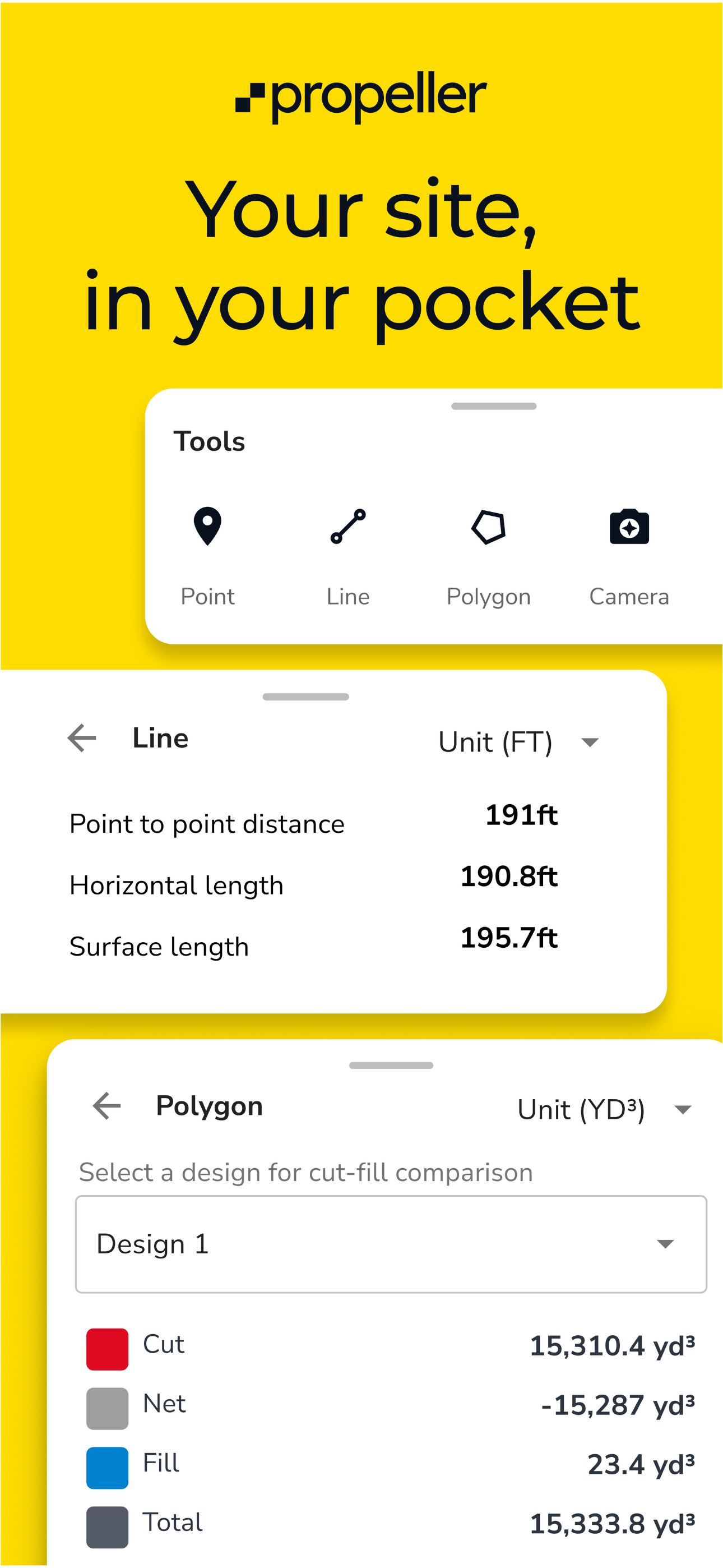 Propeller Mobile: 3D mapping