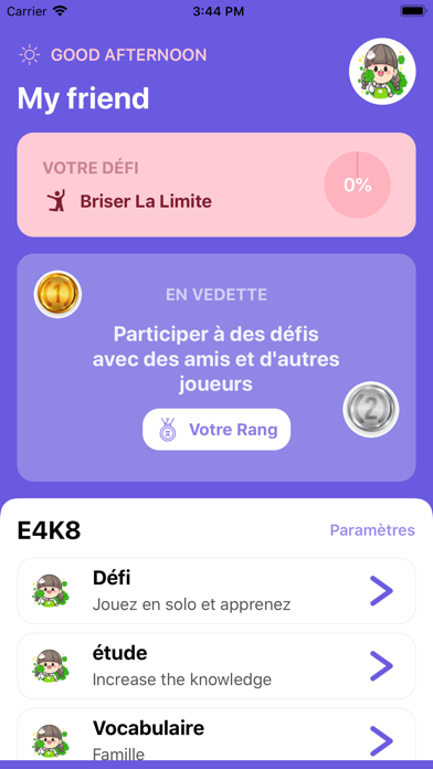 Screenshot #1 pour FrenchBeez 8: Lecture active
