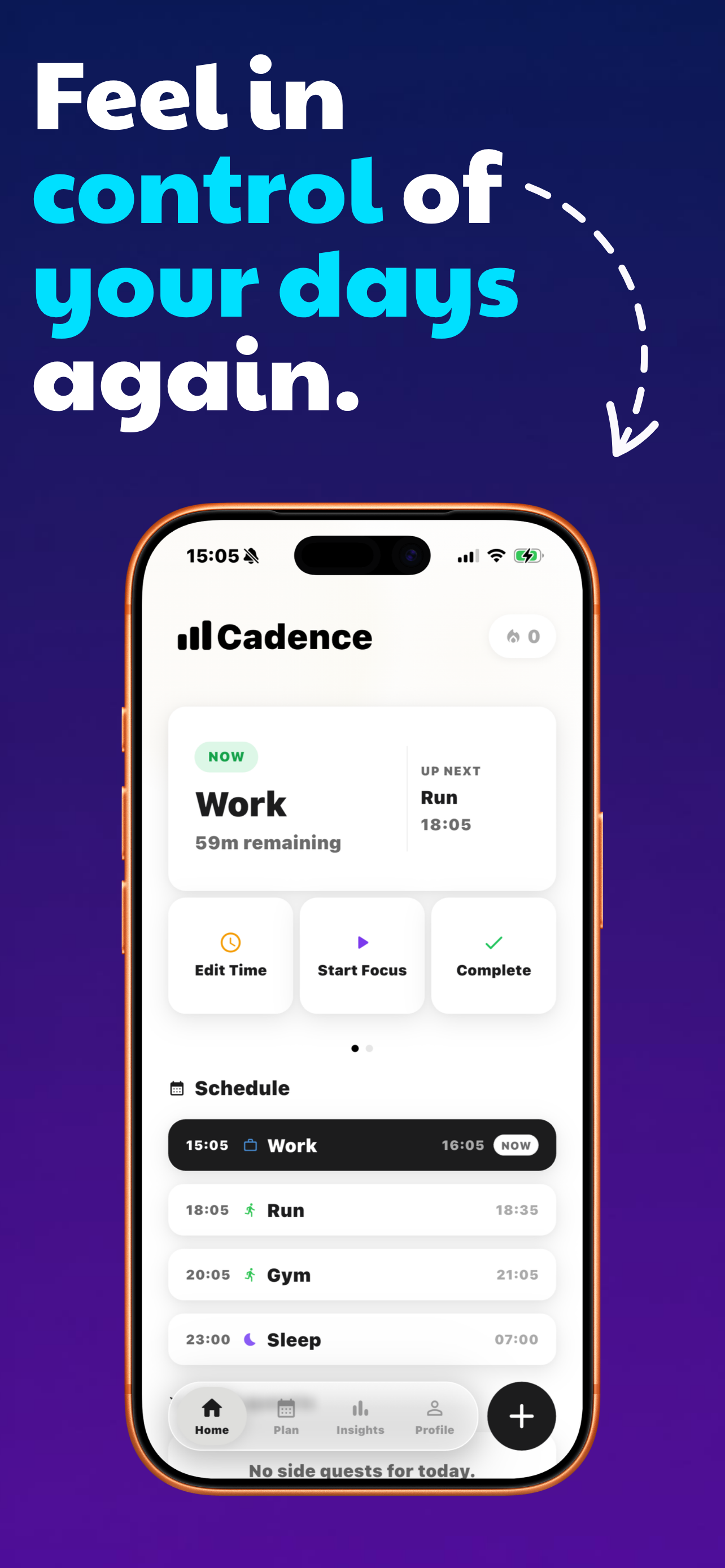 Cadence: AI day planner