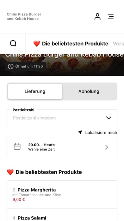 Chilis Pizza Burger and Kebab