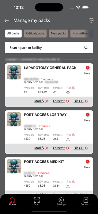 Pack Manager™ Screenshot 1 of 3
