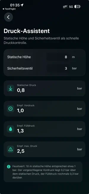 MAGCalc: Expansion Vessel screenshot 2