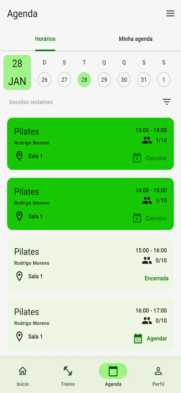 Screenshot #2 pour Alpha Fitness