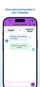 English - Jamaican Patois Tran screenshot