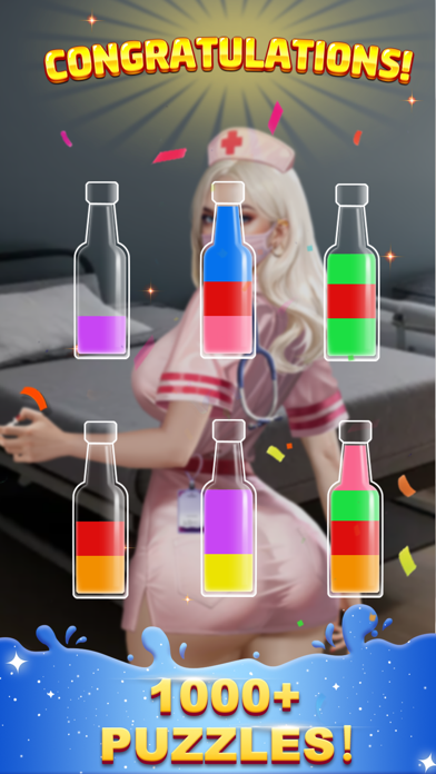 Bad Girl Cocktail Puzzle Screenshot