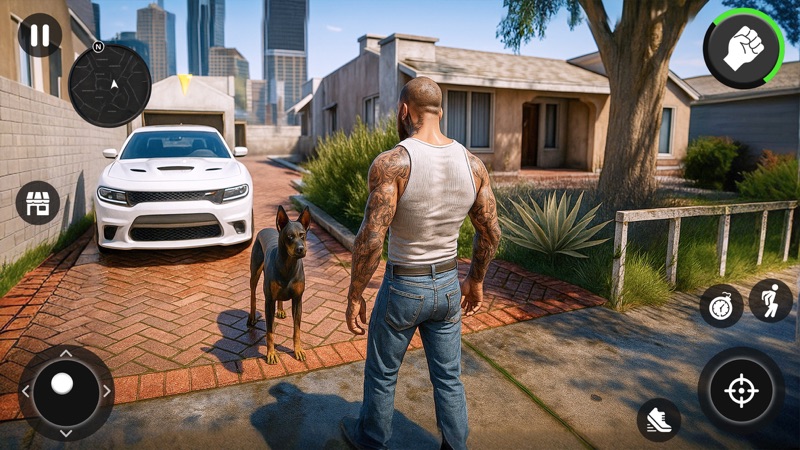 Real Gangster World Theft Wars screenshot 1