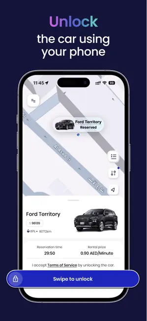 Udrive - Car Sharing & Rental iPhone screenshot 4
