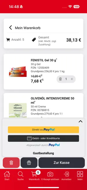 Apothekenshop Blumenau screenshot 4