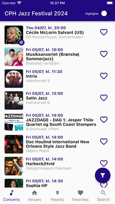 Copenhagen Jazz Festival 2025 Screenshot