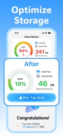 Clean Master: Storage Saver Screenshot 1 of 6