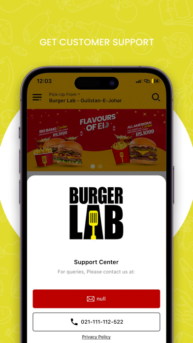 Burger Lab Screenshot