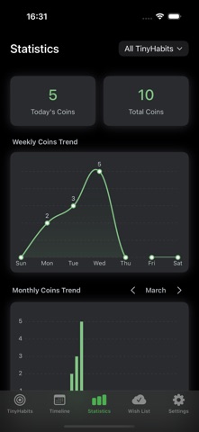 TinyHabit-Easy to keep Screenshot 6 of 10