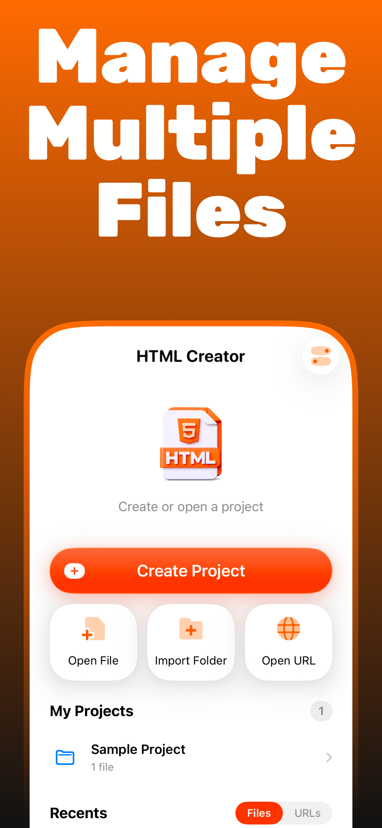 HTML Creator : Editor & Viewer