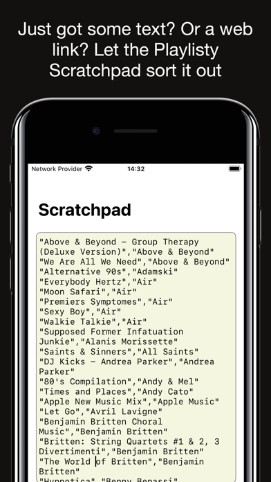 Playlisty for Spotify Screenshot