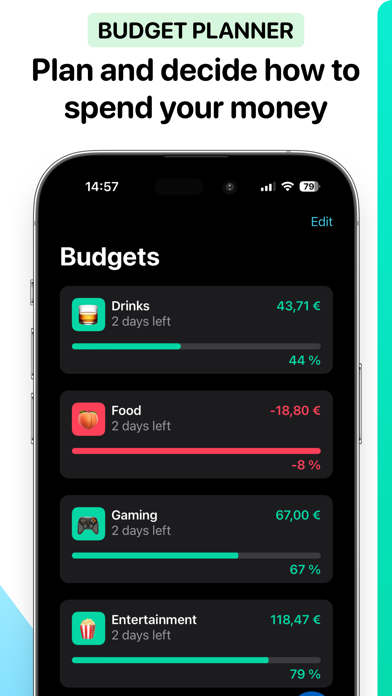 Budget Planner App MoneyCoach Screenshot