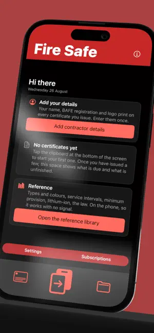 Fire Safe screenshot 1