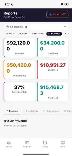 BuildCrux: Contractor Manager screenshot 4