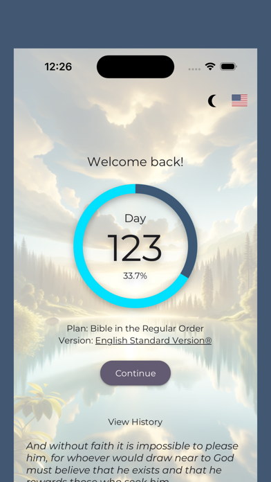 One Year Bible Plan Screenshot 1 - AppWisp.com One Year Bible Plan Screenshot 1 - AppWisp.com