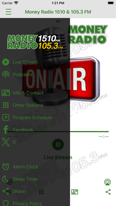 Money Radio 1510 & 105.3 Screenshot