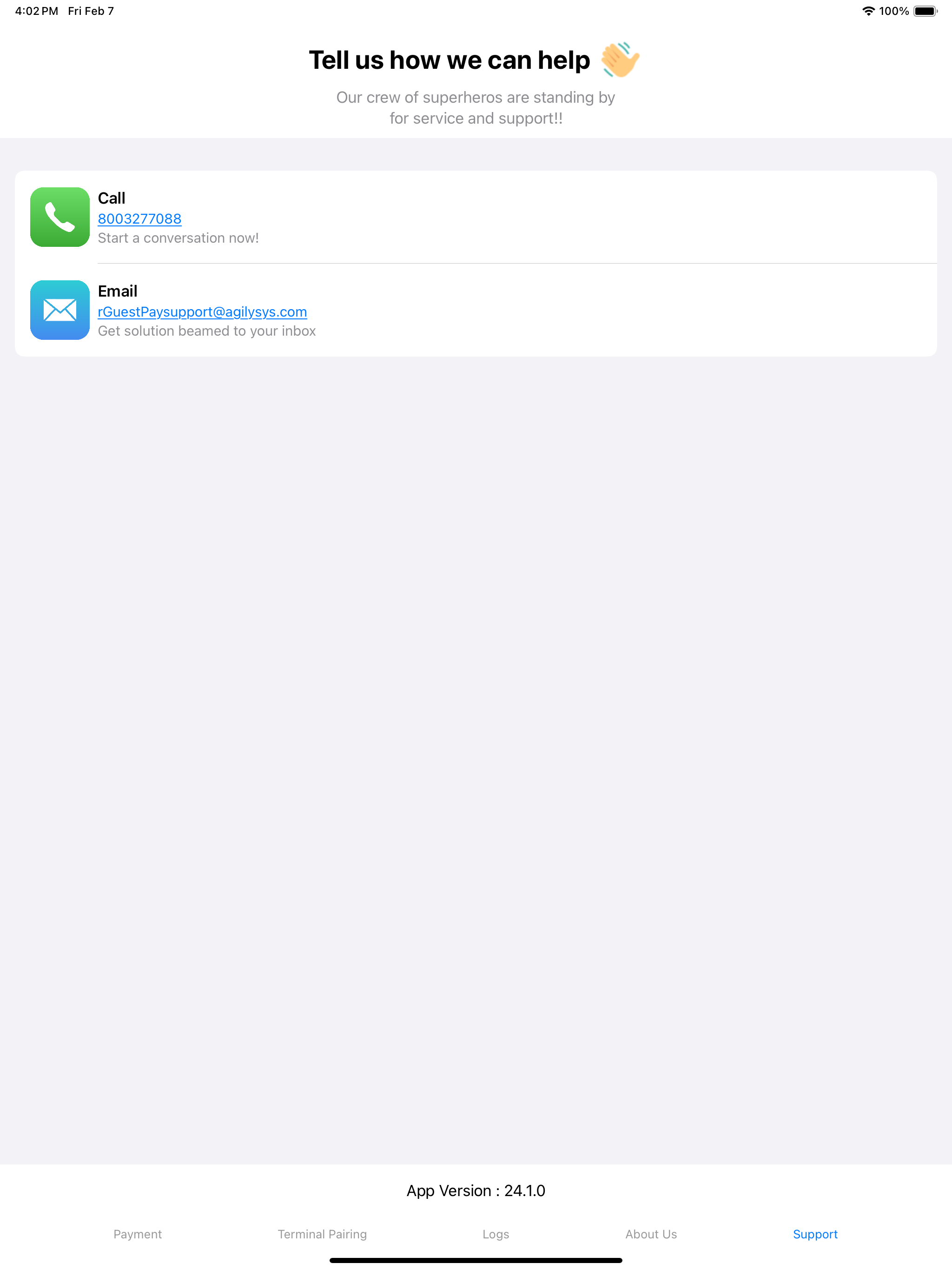 Agilysys Pay Linkly screenshot 12