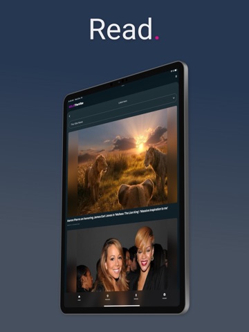 Tampa Bay's 101.5 The Vibe iPad screenshot