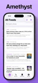 Amethyst – RSS Reader 1