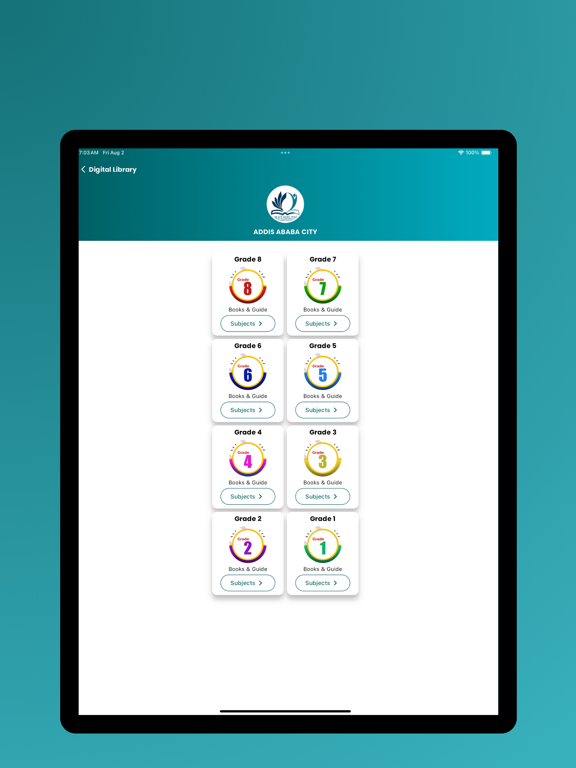 Ethio Digital Library iPad screenshot 5 - Education app