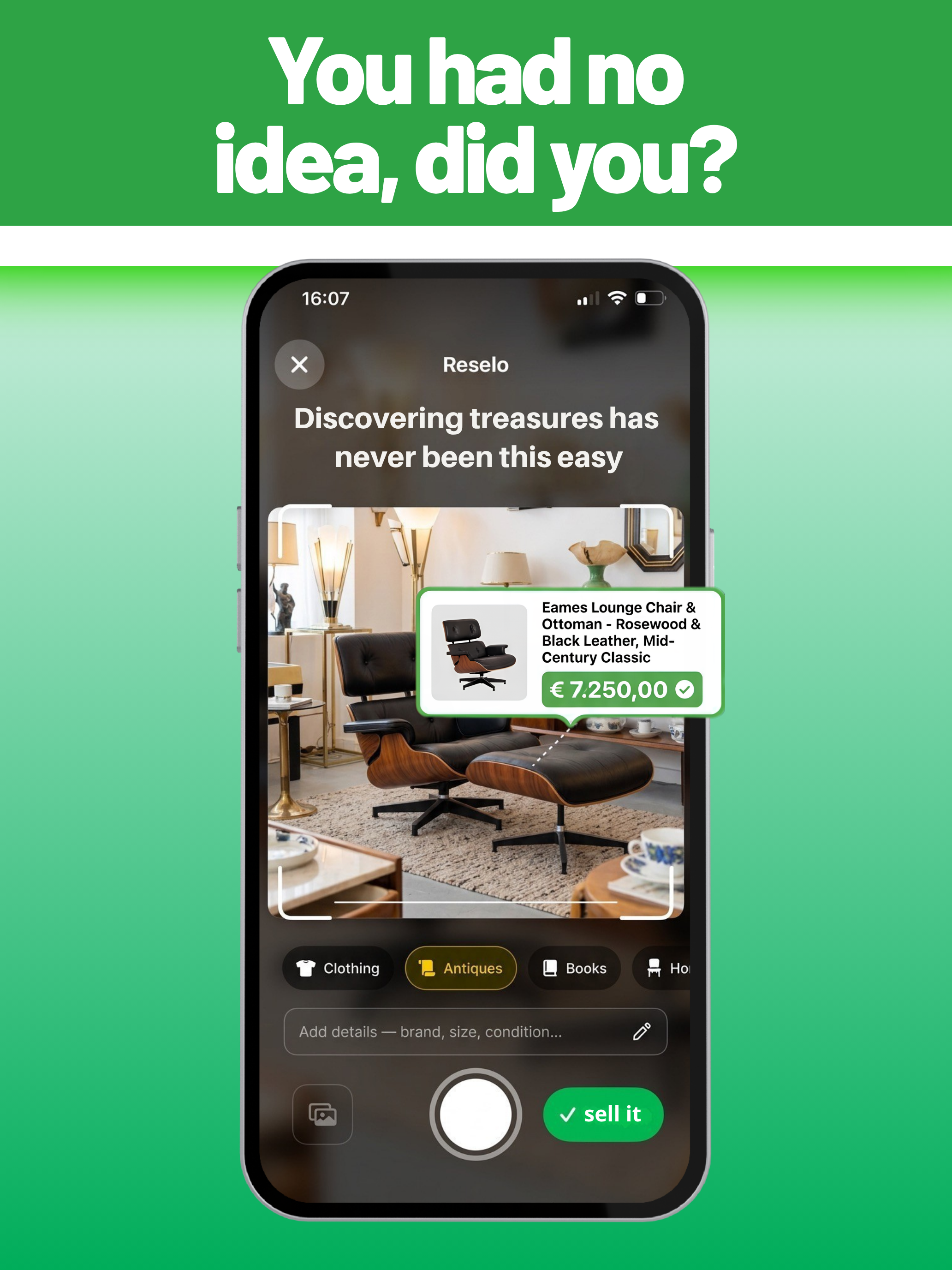 Reselo – Resale Value Scanner