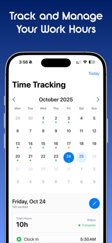 Timely: Time Clock & Hours Screenshot 3 of 5