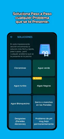 Captura de pantalla de Calculadora Para Piscinas en iPhone 5