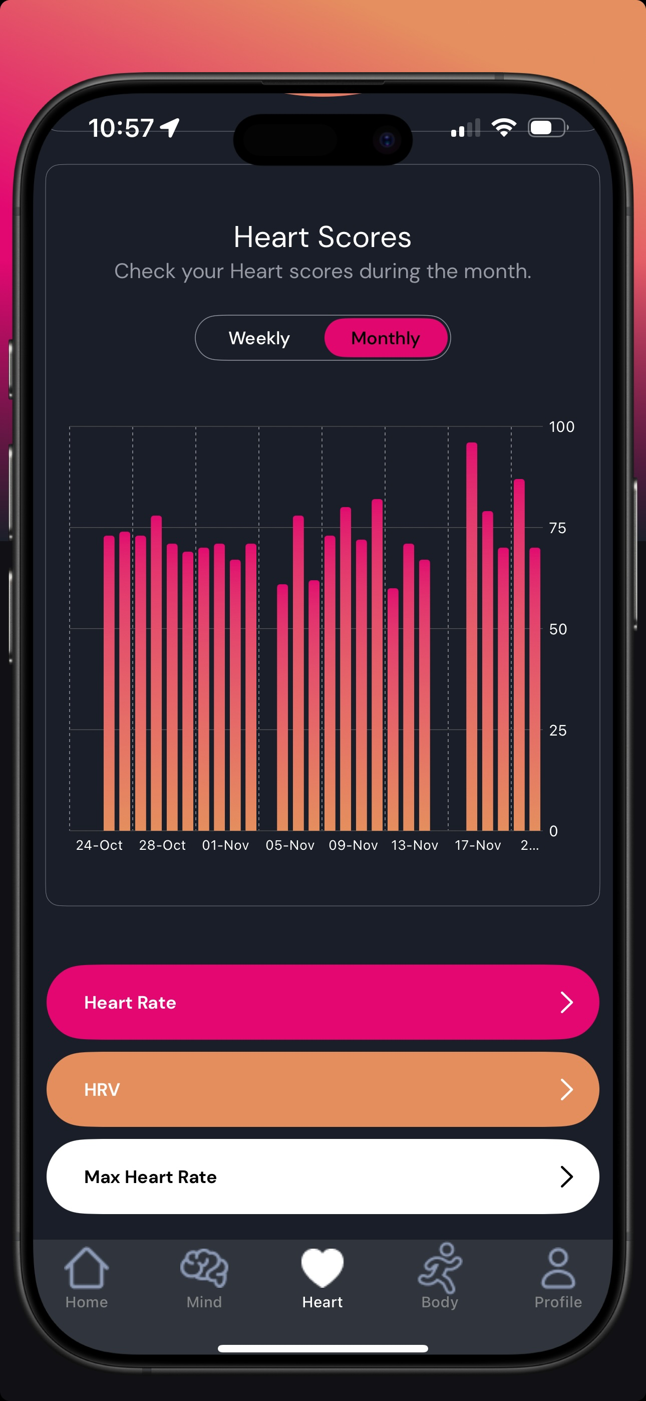 Bvoy: Stress & Sleep Tracker screenshot 6
