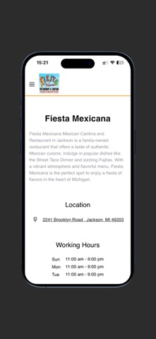 Fiesta Mexicana Food iPhone screenshot