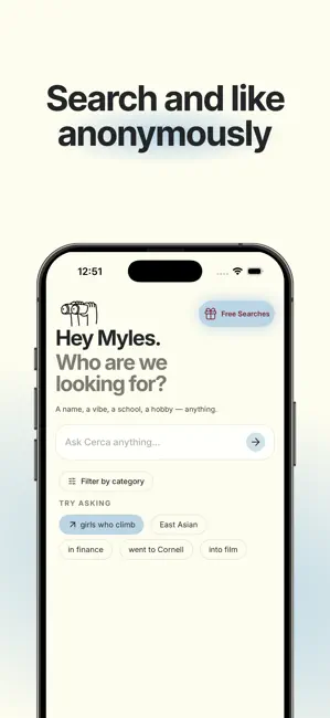 Cerca Dating: Meet Mutuals iPhone screenshot 4