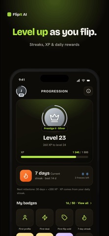 Flipit-AI iPhone screenshot 1