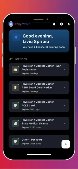 Expiry Watch screenshot 2