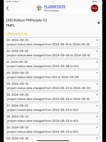 PMPeople: PPM AI iPad screenshot