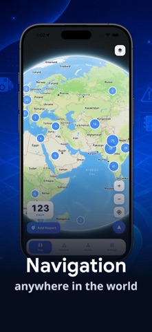 Speed Camera - Radar iPhone screenshot 1