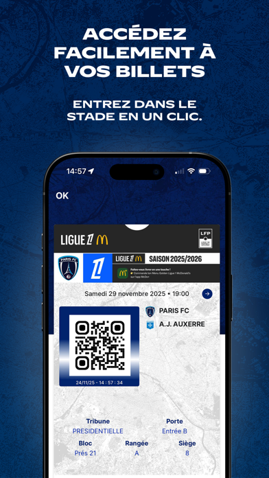 Screenshot #2 pour Paris FC