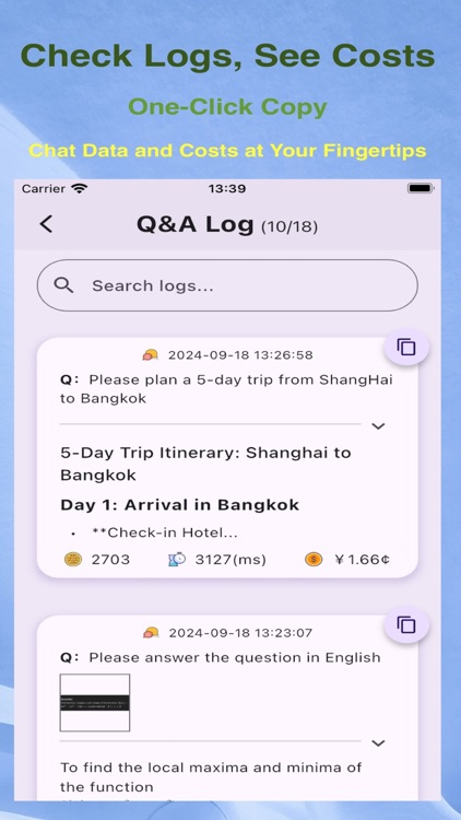 Chatii-Calorie&Oral&Travel screenshot-5
