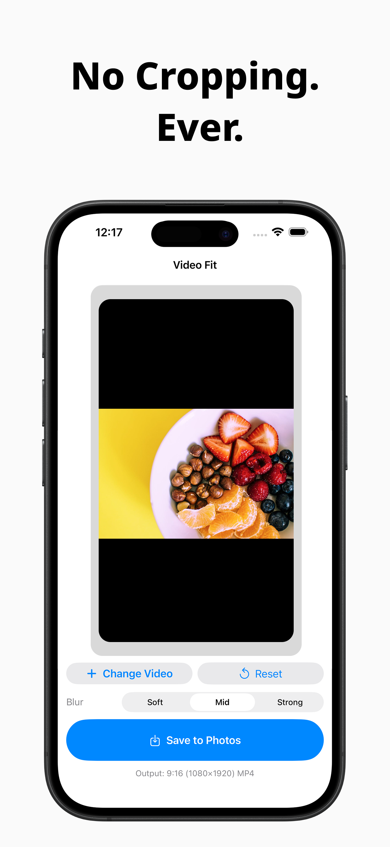 VideoFit – Vertical Video 9:16