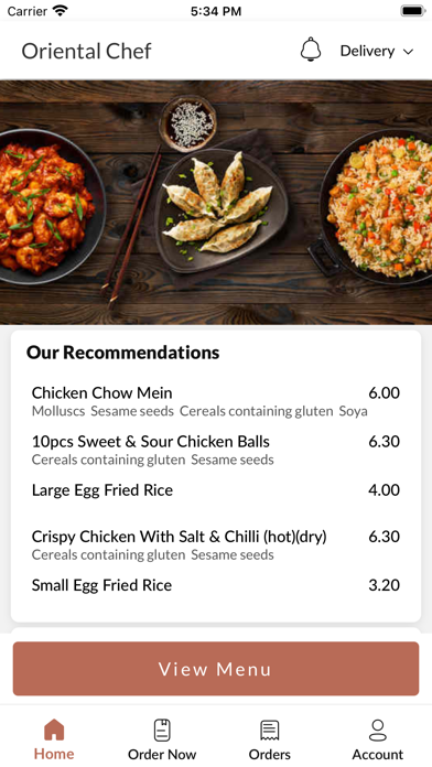 Oriental Chef Derby Screenshot