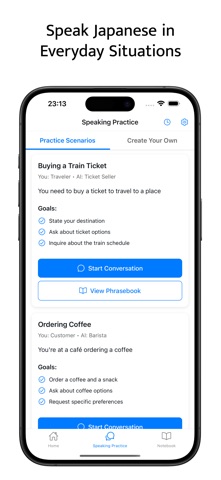 Benkyo: Speak & Learn Japanese screenshot
