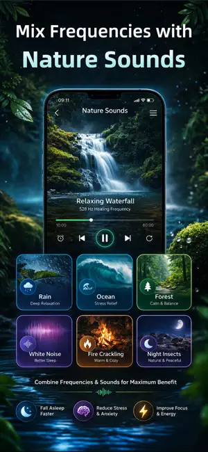 Frequency Healing Sounds Hertz screenshot 3