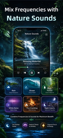 Frequency Healing Sounds Hertz Screenshot 3 of 6