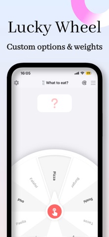 LuckyDecide: Spin Wheel Screenshot 1 of 8