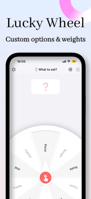 LuckyDecide: Spin Wheel Screenshot 1 of 8