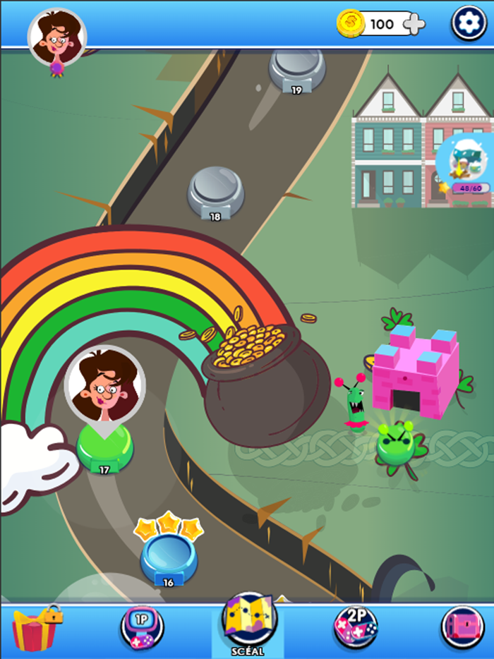 Cluiche Bruno Irish for kids