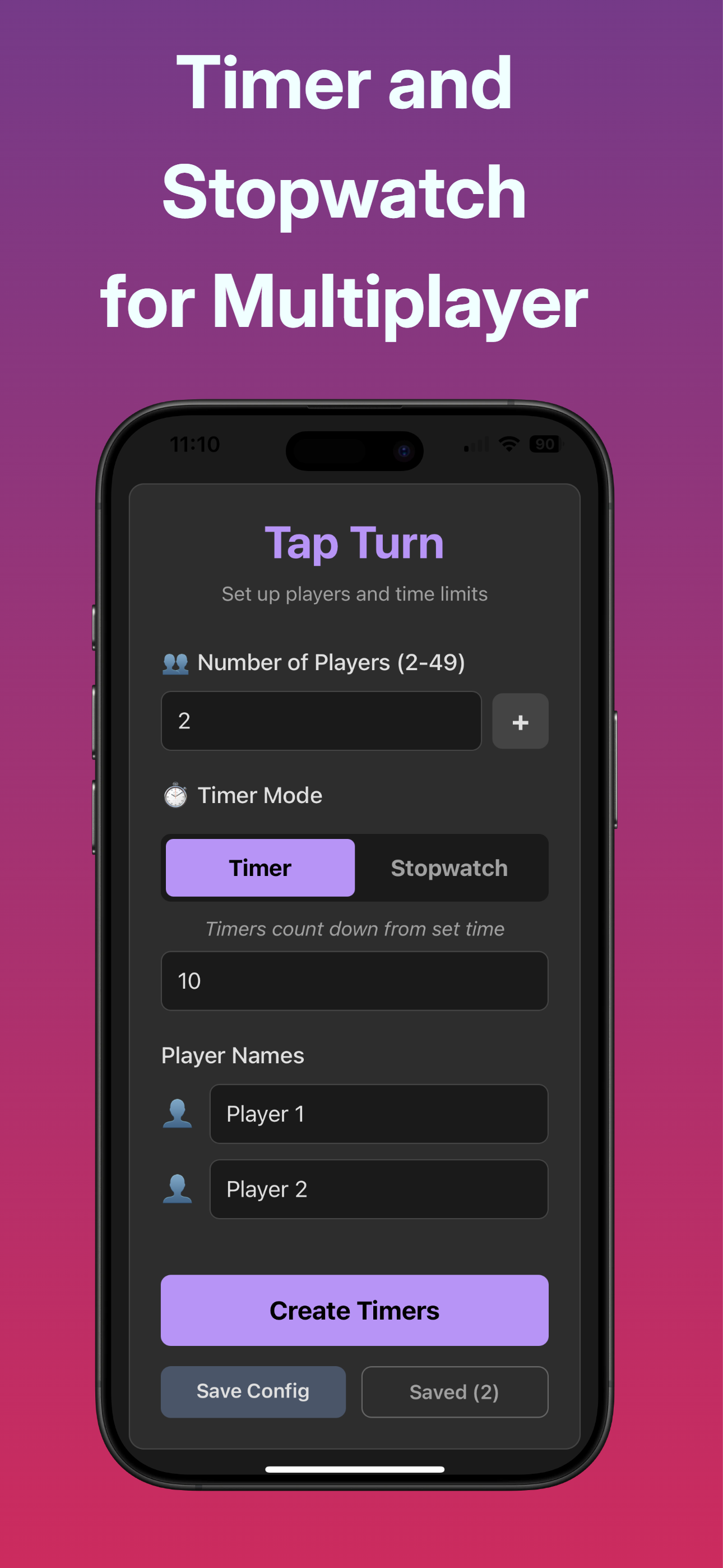 Tap Turn - Game Timer