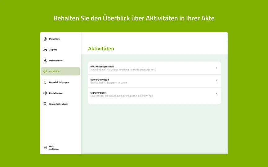 Screenshot von BARMER ECare Für PC/Laptop auf dem iPhone 4